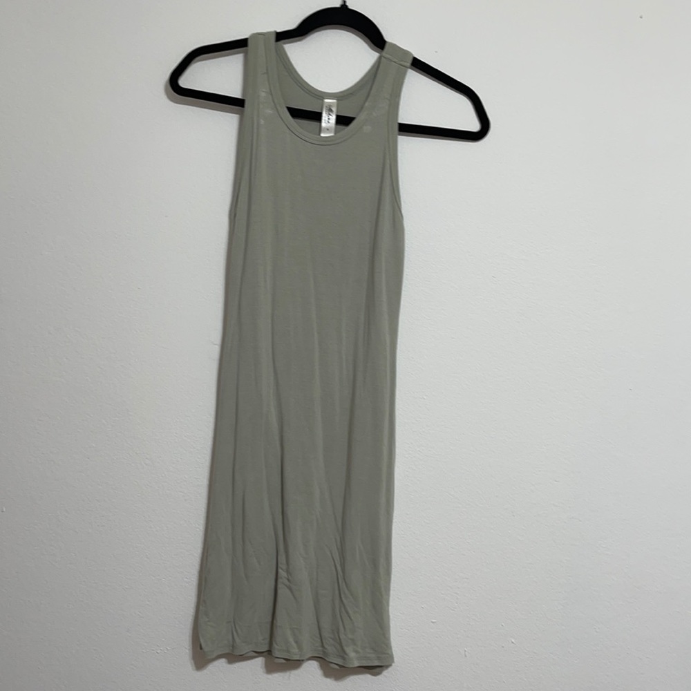 Mahina sage pencil dress